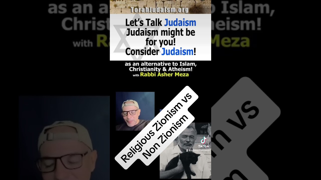 Religious Zionism vs Non Zionism part 1