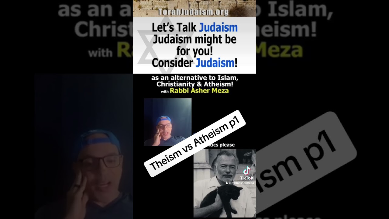 Theism vs Atheism pt 1