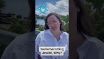 You’re becoming Jewish, why?