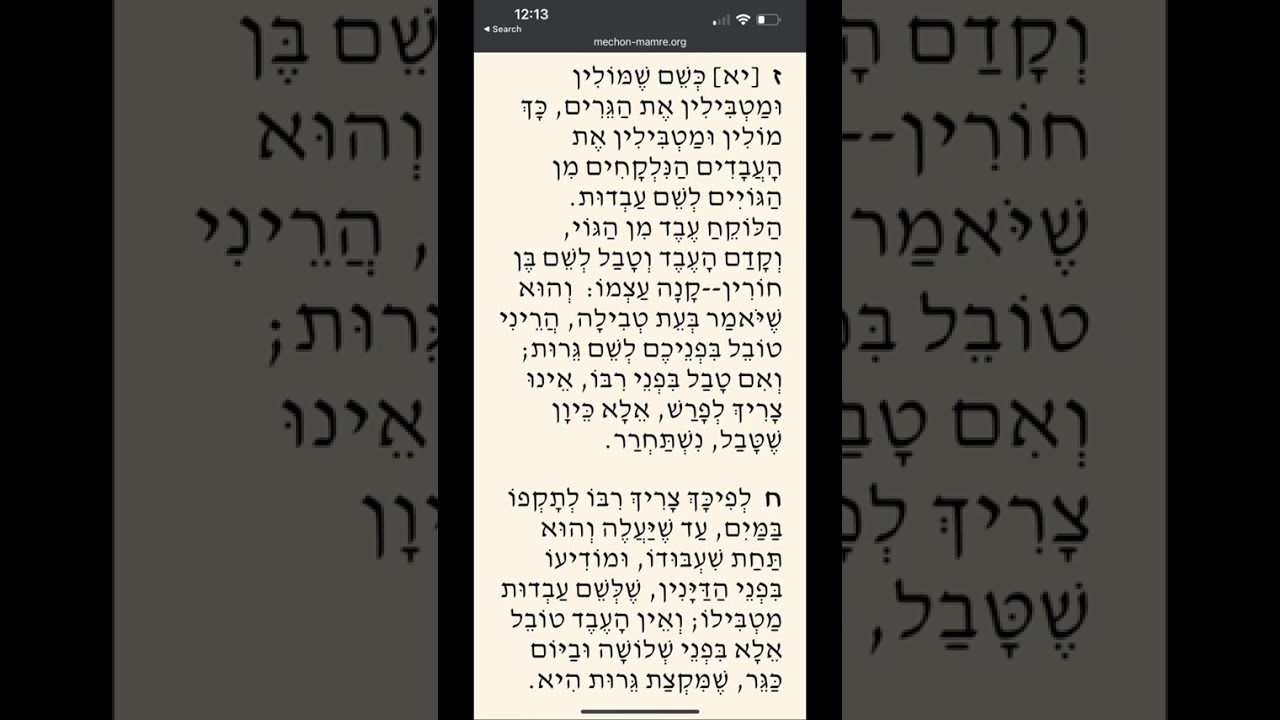 Rambam Issurei Biah 7-8