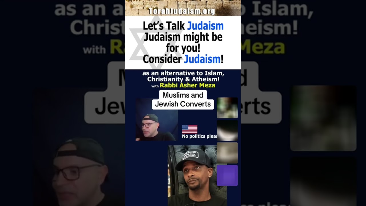 Muslims and Jewish Converts #ashermeza #chabad #jewish #israel #torah #jerusalem #rambam #islam