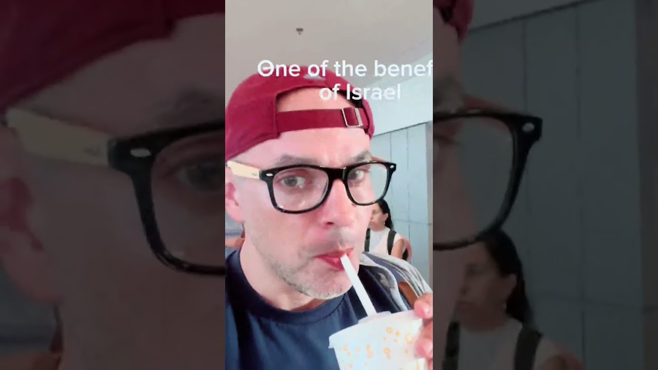 Eating McDonalds in israel #ashermeza #israel #jewish #jerusalem #settlements #bengurion #gentiles