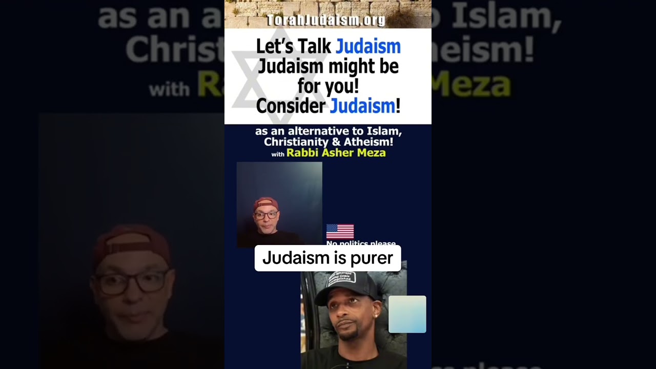 Judaism is purer #israel #jewish #debating #rambam #messianic #torah #atheist